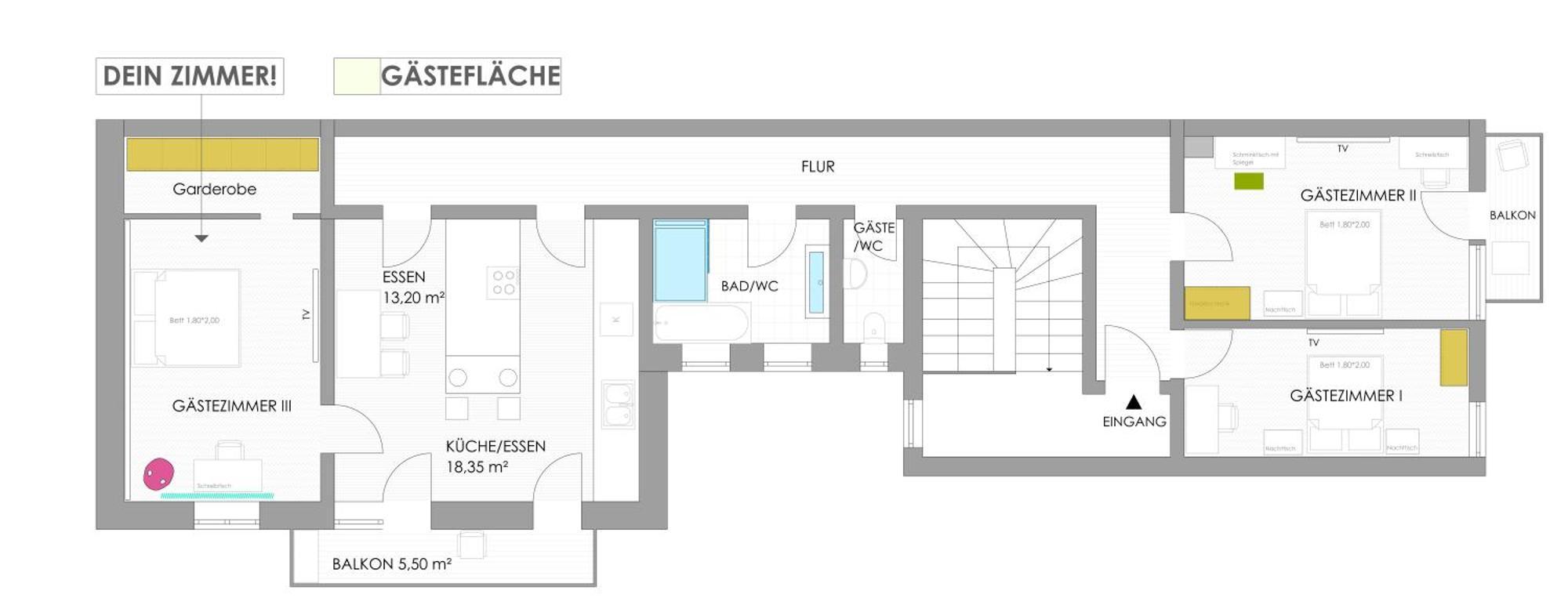 Sonniges Zimmer Mit Balkon Im Herzen Mannheims Zewnętrze zdjęcie