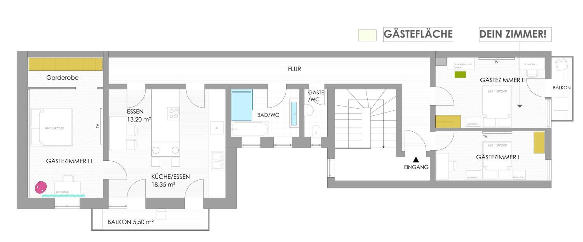 Sonniges Zimmer Mit Balkon Im Herzen Mannheims Zewnętrze zdjęcie